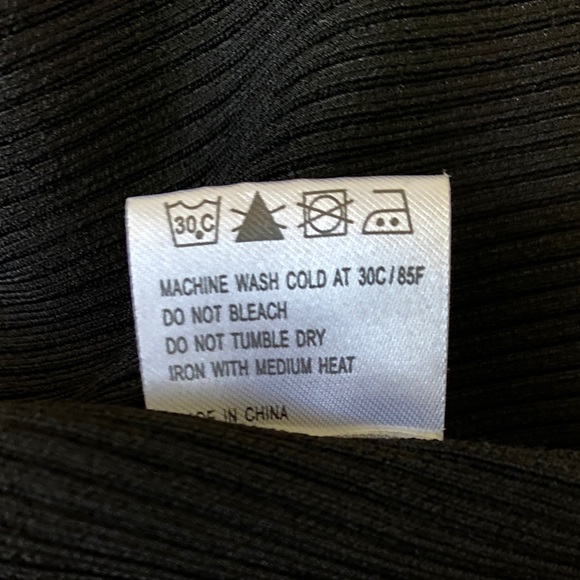 Sleeveless Ribbed Knit Midi Dress. Size S. NWOT  Black - Picture 14 of 14